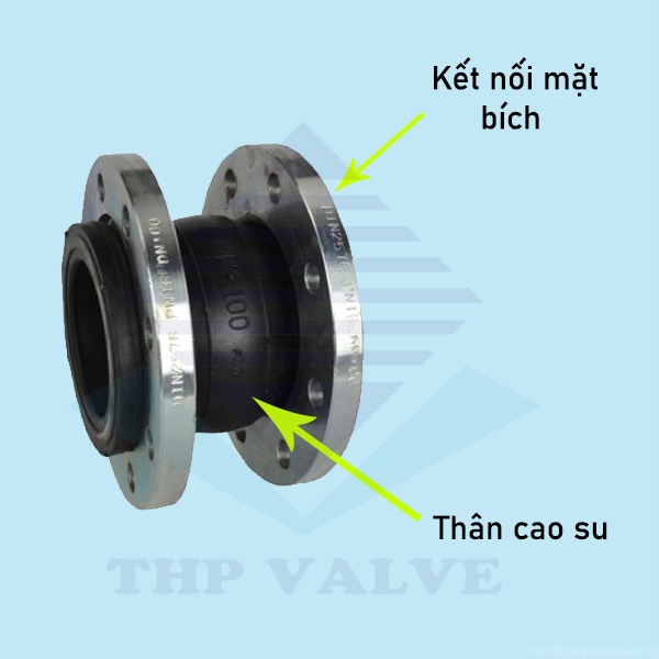 Cấu tạo của khớp nối dạng cao su