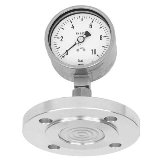 Đồng hồ đo áp suất màng inox Đồng hồ đo áp suất màng inox