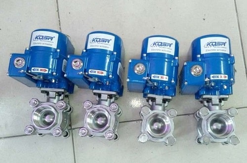 Van bi điều khiển điện chính hãng Kosaplus Hàn Quốc Van bi điều khiển điện chính hãng Kosaplus Hàn Quốc