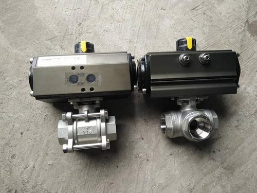 Van bi điều khiển khí nén tác động kép