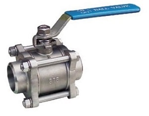 Van bi inox hàn 3pc inox 304, inox 316 Van bi inox hàn 3pc inox 304, inox 316