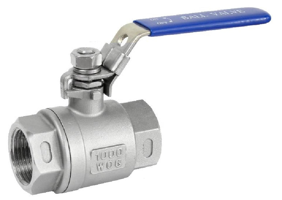 Van bi inox tay gạt nối ren Van bi inox tay gạt nối ren
