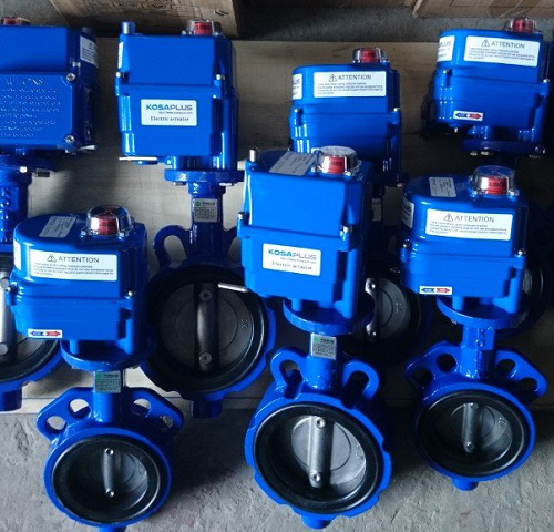 Van bướm đóng mở bằng điện Van bướm đóng mở bằng điện