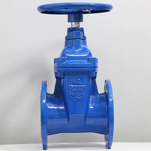 Van cổng ty chìm tay quay kết nối mặt bích BS PN16 Van cổng ty chìm tay quay kết nối mặt bích BS PN16