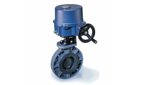 Van bướm nhựa điều khiển bằng điện Van bướm nhựa điều khiển bằng điện