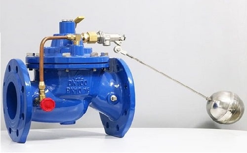Van phao cơ thủy lực kết nối mặt bích Van phao cơ thủy lực kết nối mặt bích