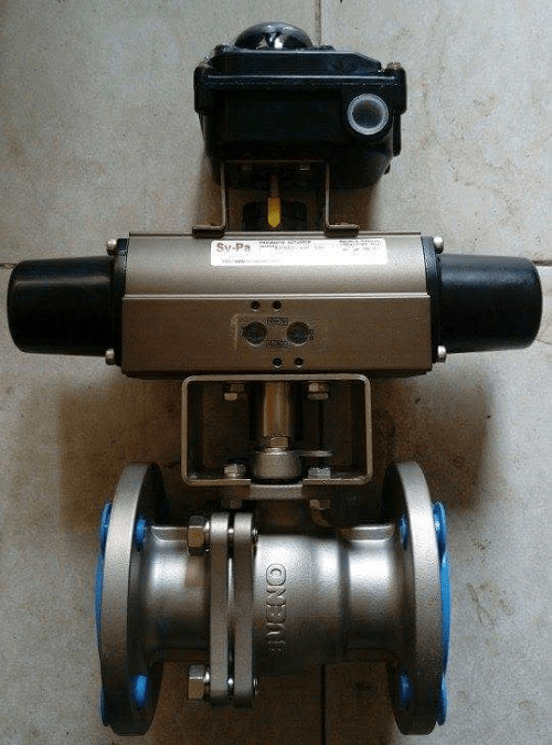 Van bi điều khiển khí nén tác động đơn Van bi điều khiển khí nén tác động đơn