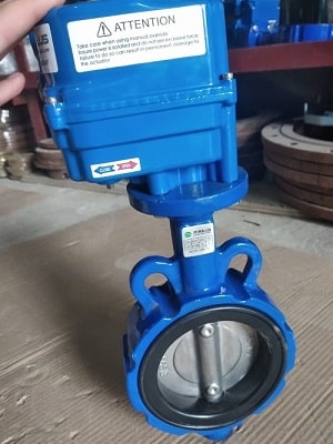 Van bướm điều khiển bằng điện Van bướm điều khiển bằng điện