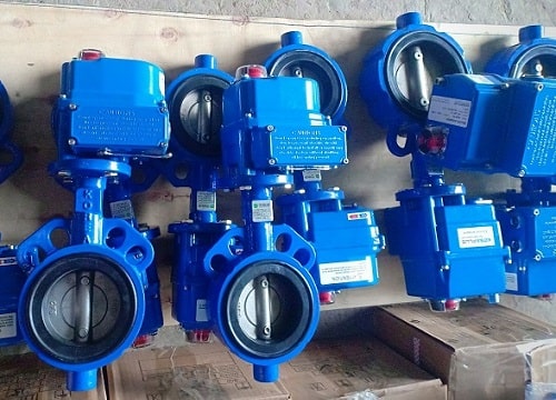 Van bướm điều khiển điện Van bướm điều khiển điện