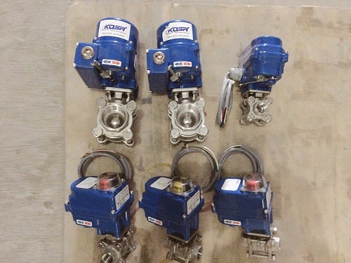Electric actuator valve (Van bi điều khiển điện) Electric actuator valve (Van bi điều khiển điện)