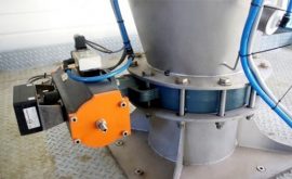 Van bướm xi măng | Điều khiển bằng khí nén – Điều khiển điện